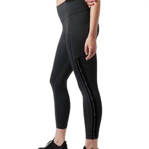 Women’s Allyson Felix X Athleta Gray Ultimate Stash Legend 7/8 tight leggings